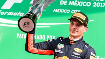 Autodromo Hermanos Rodriguez, Mexico City, Mexico.\nSunday 29 October 2017.\nMax Verstappen, Red